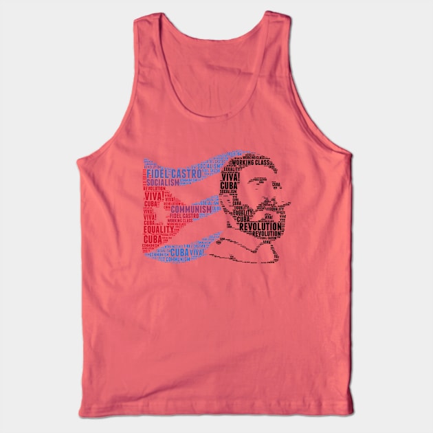 Fidel Castro Tank Top by bumblethebee